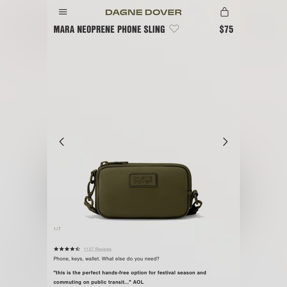 Dagne Dover Mara Phone Sling Crossbody